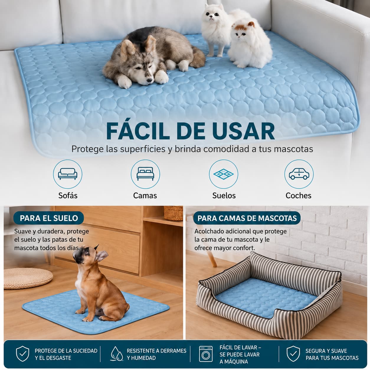 EARY – Alfombra Refrescante para Perros